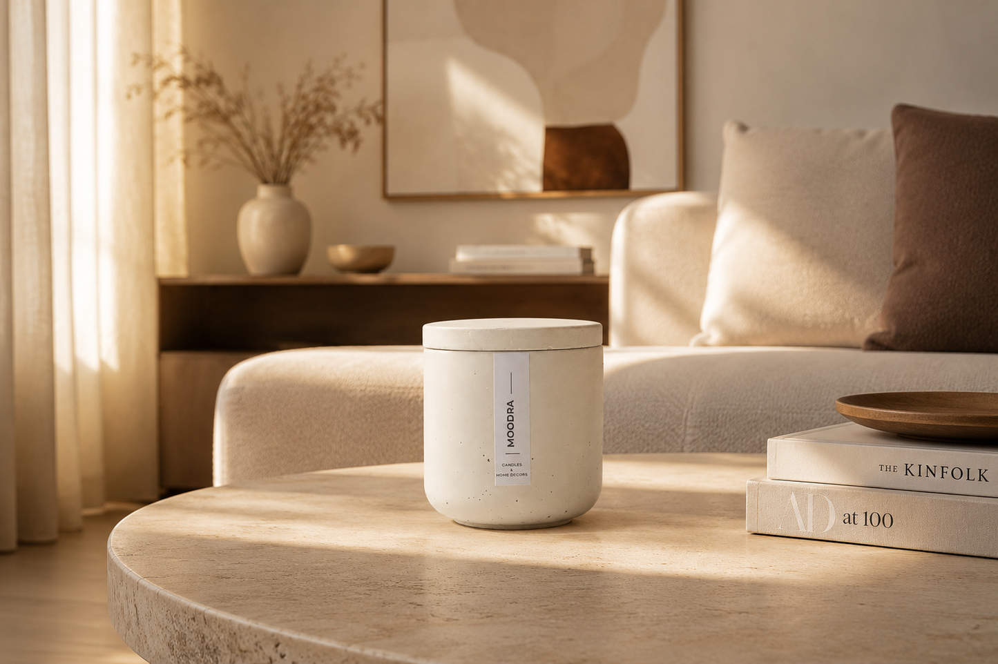 Ivory - Soft Vanilla | Lumânare parfumată din ceară de soia